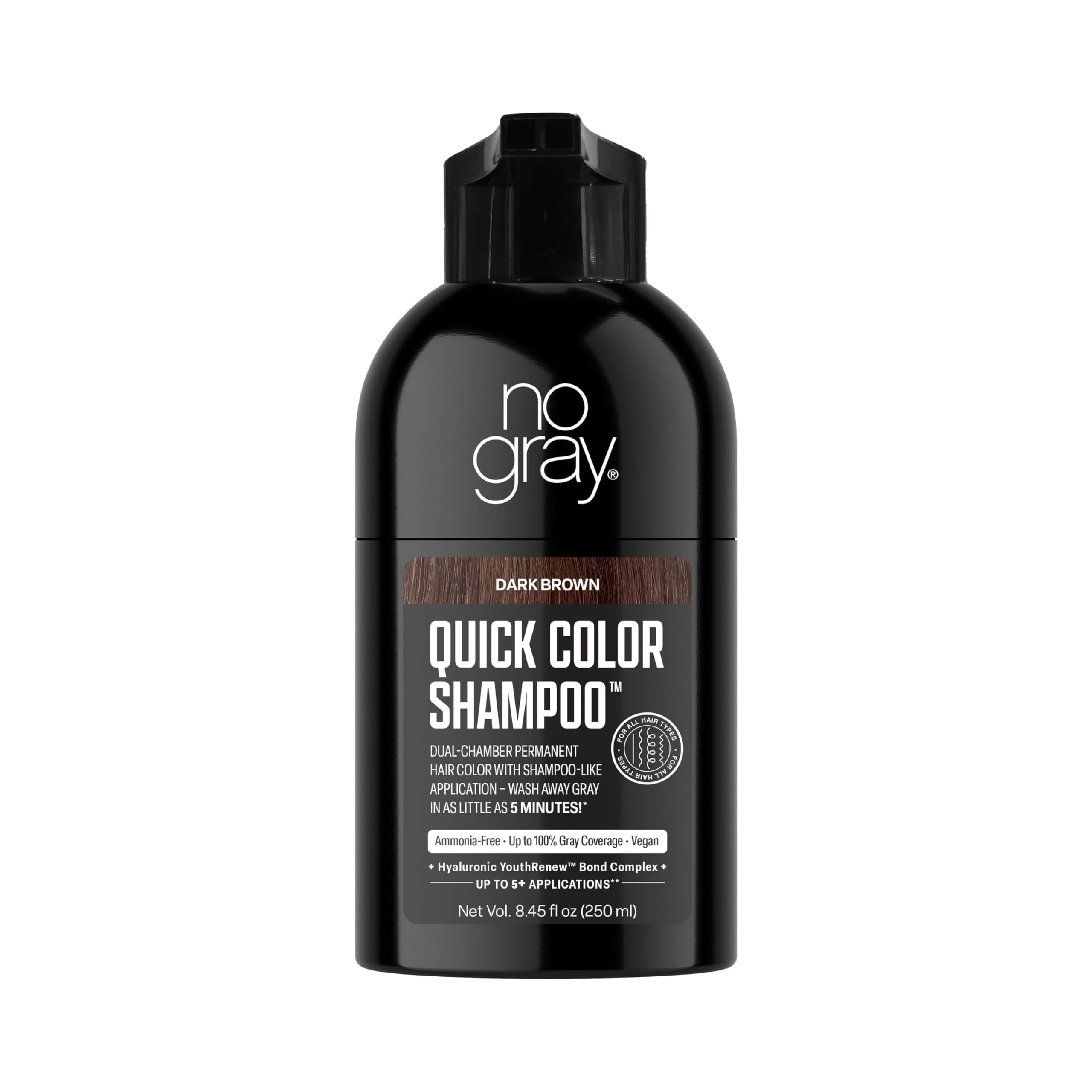 No Gray Quick Hair Color Shampoo