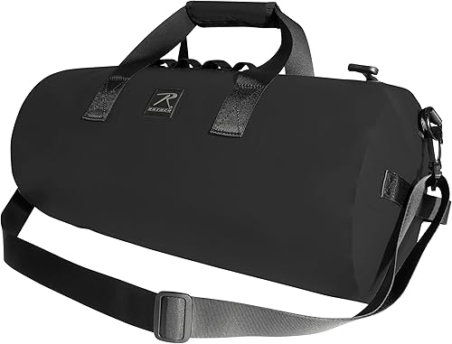 Miniatura 8 de Rothco Waveguard - Bolsa de lona impermeable  Bolsa de lona para almacenamiento en seco, senderismo, canotaje, kayak, canoa, viajes, playa, Negro -,