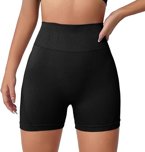 Miniatura 3 de Women's High Waisted Biker Shorts Butt Lifting Tummy Control Gym Shorts Slim Fit Stretch Fitness Yoga Leggings Shorts