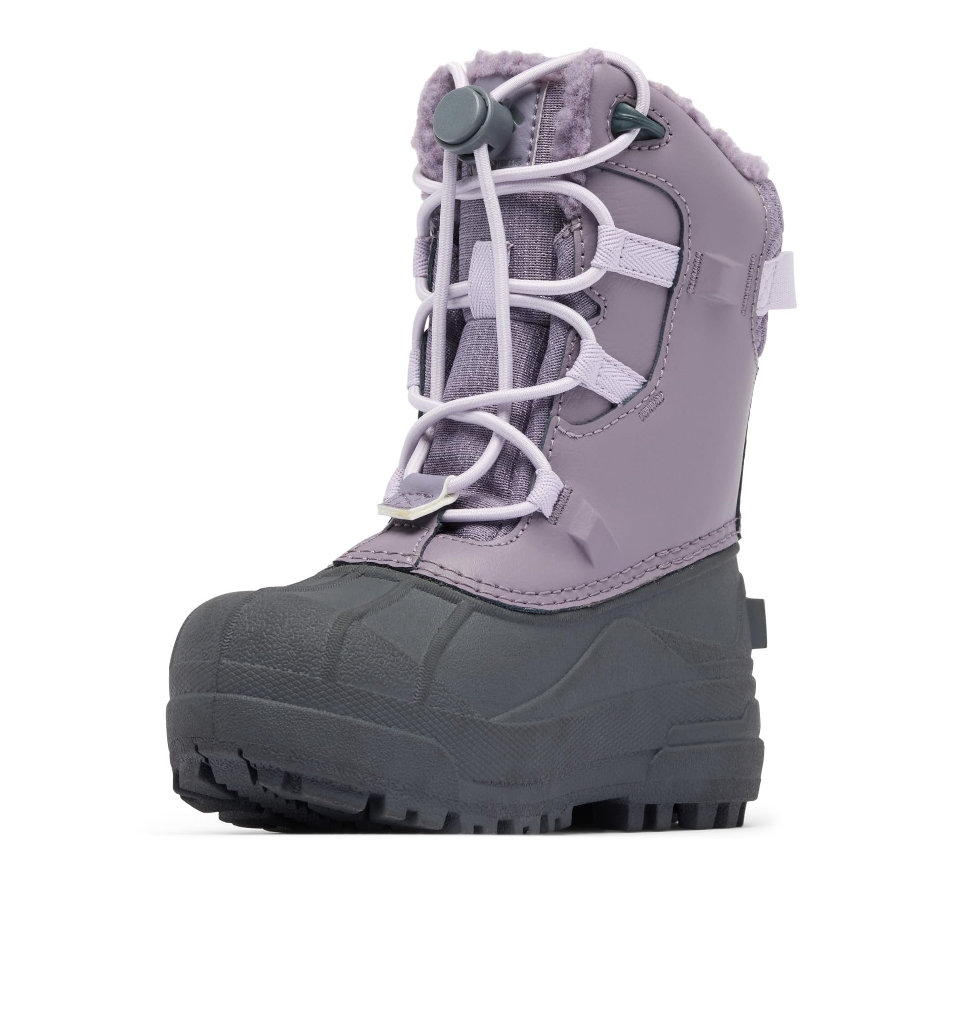 Columbia Unisex - dziecięce śniegowce Bugaboot Celsjusza, granit fioletowy/lawendowy perła, 10 małych dzieci
