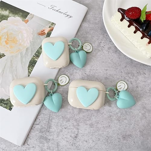 Miniatura 2 de YohokGo - Funda de TPU compatible con Airpods 2 y 1, regalos para niñas, bonitas fundas protectoras a prueba de golpes, compatible con carga