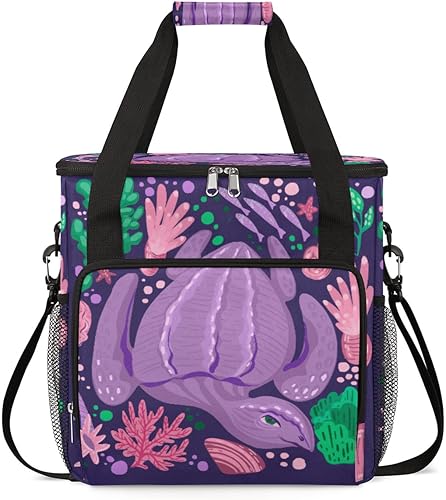 Animal Fun Ocean - Cafetera de transporte para Keurig K-Mini o K-Mini Plus K-Cup Pods almacenamiento portátil cafetera bolsa de viaje