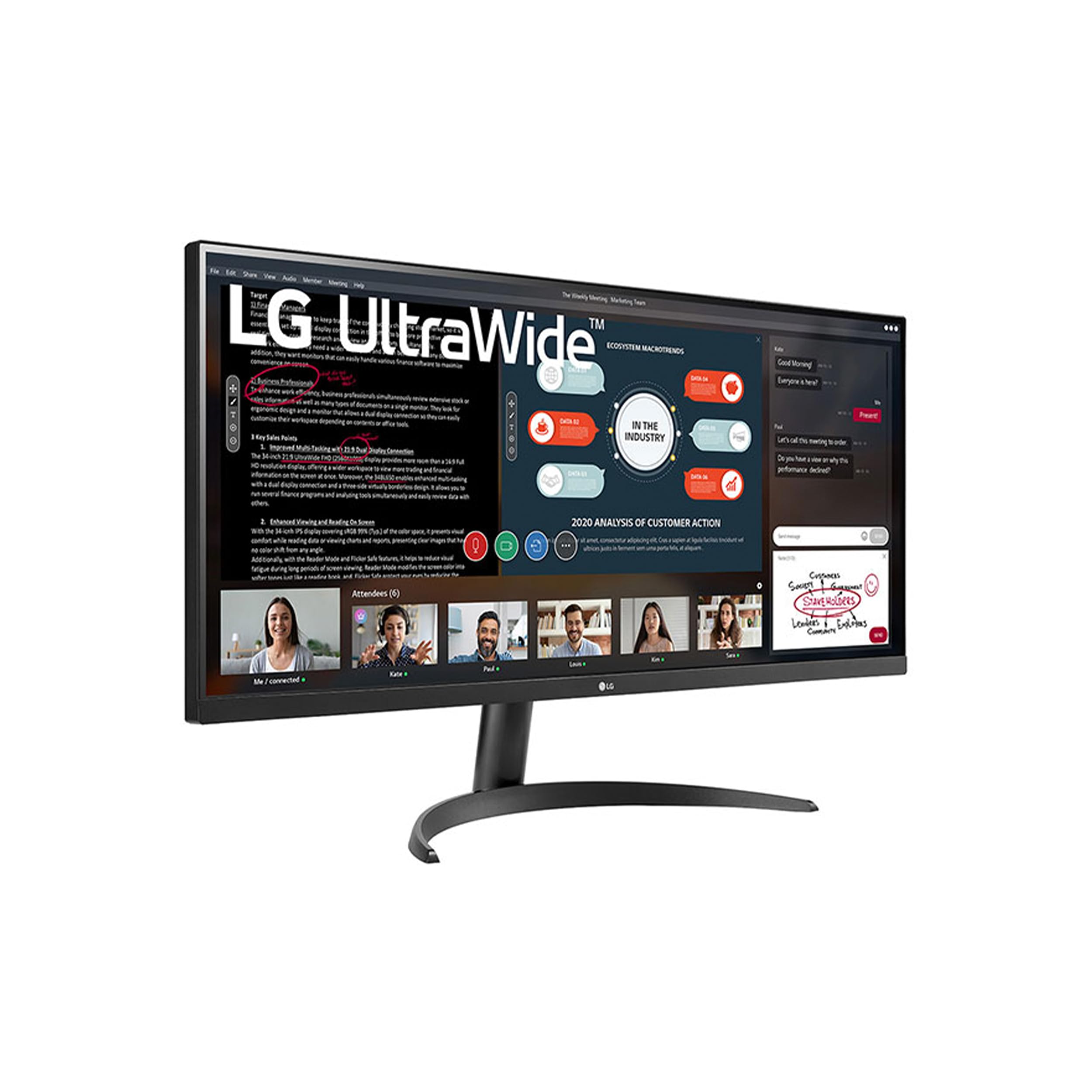 LG MONITOR 34WP500-BJ 34"
