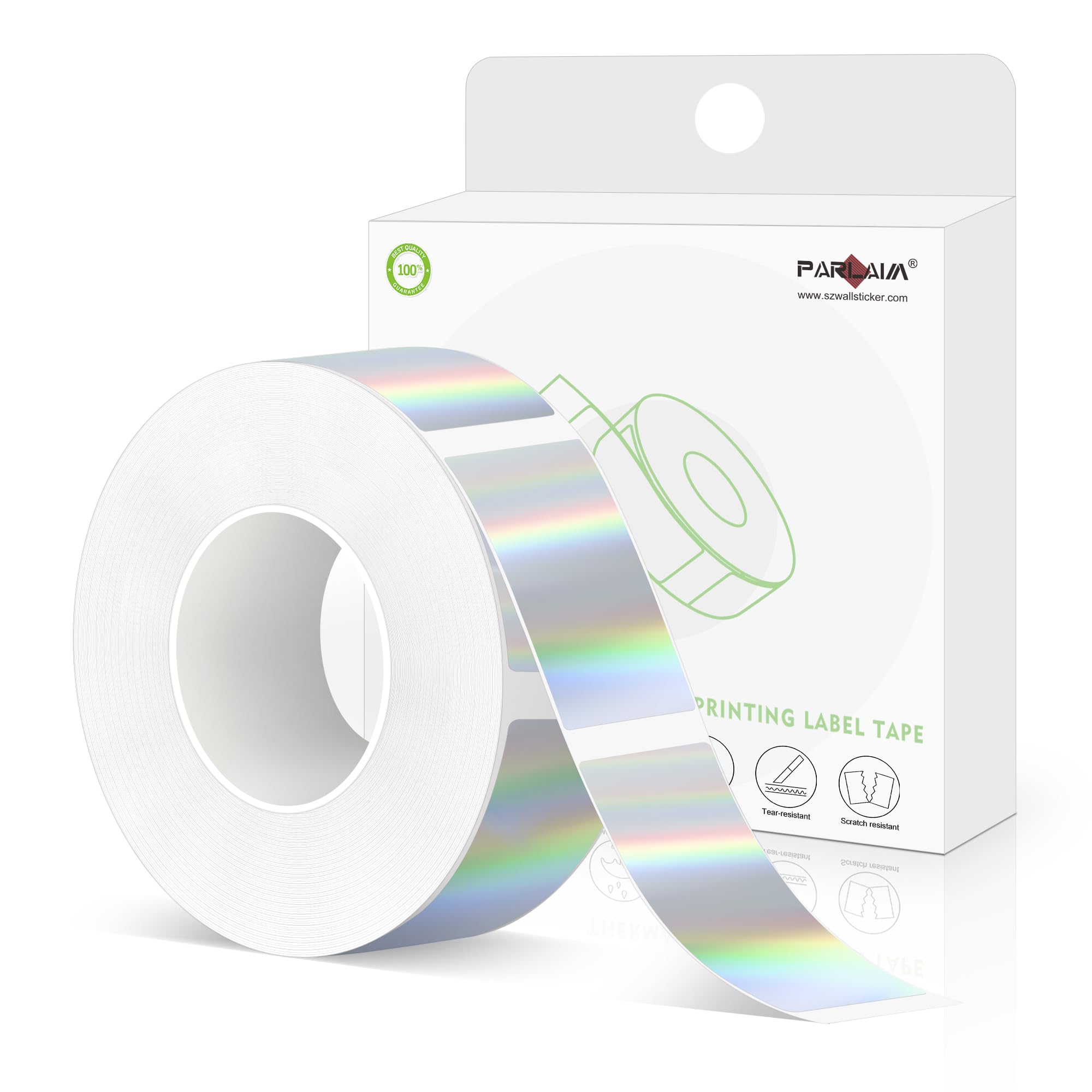 PARLAIM Label Maker Tape,Thermal Label 0.55"X1.18" (14mm X 30mm) 210 Labels/Roll,Compatible with D30 Label Printer,Self-Adhesive Label Tape for for