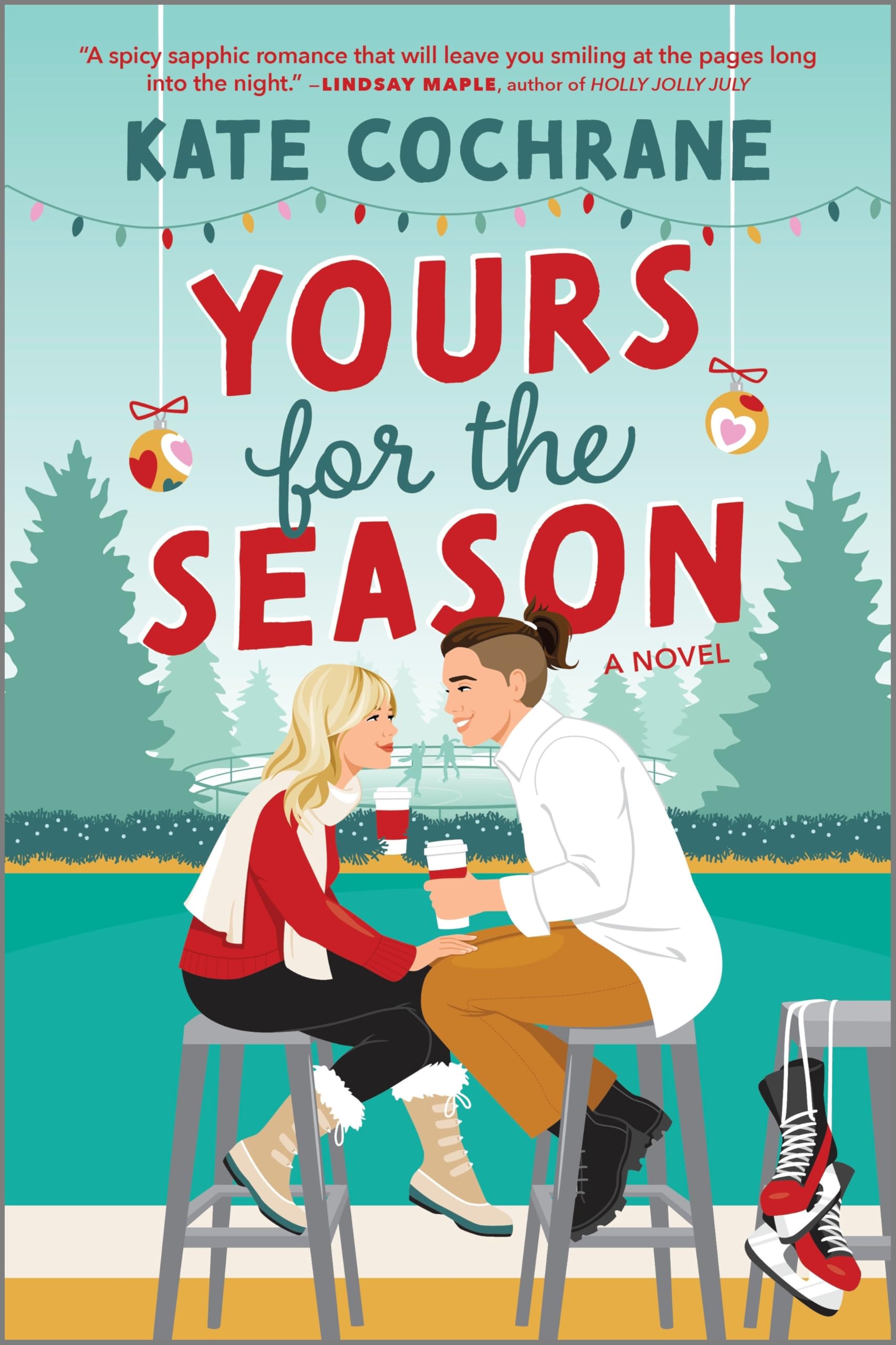 Yours for the Season: A Heartwarming Sapphic Holiday Romance (Puck Struck Book 2)