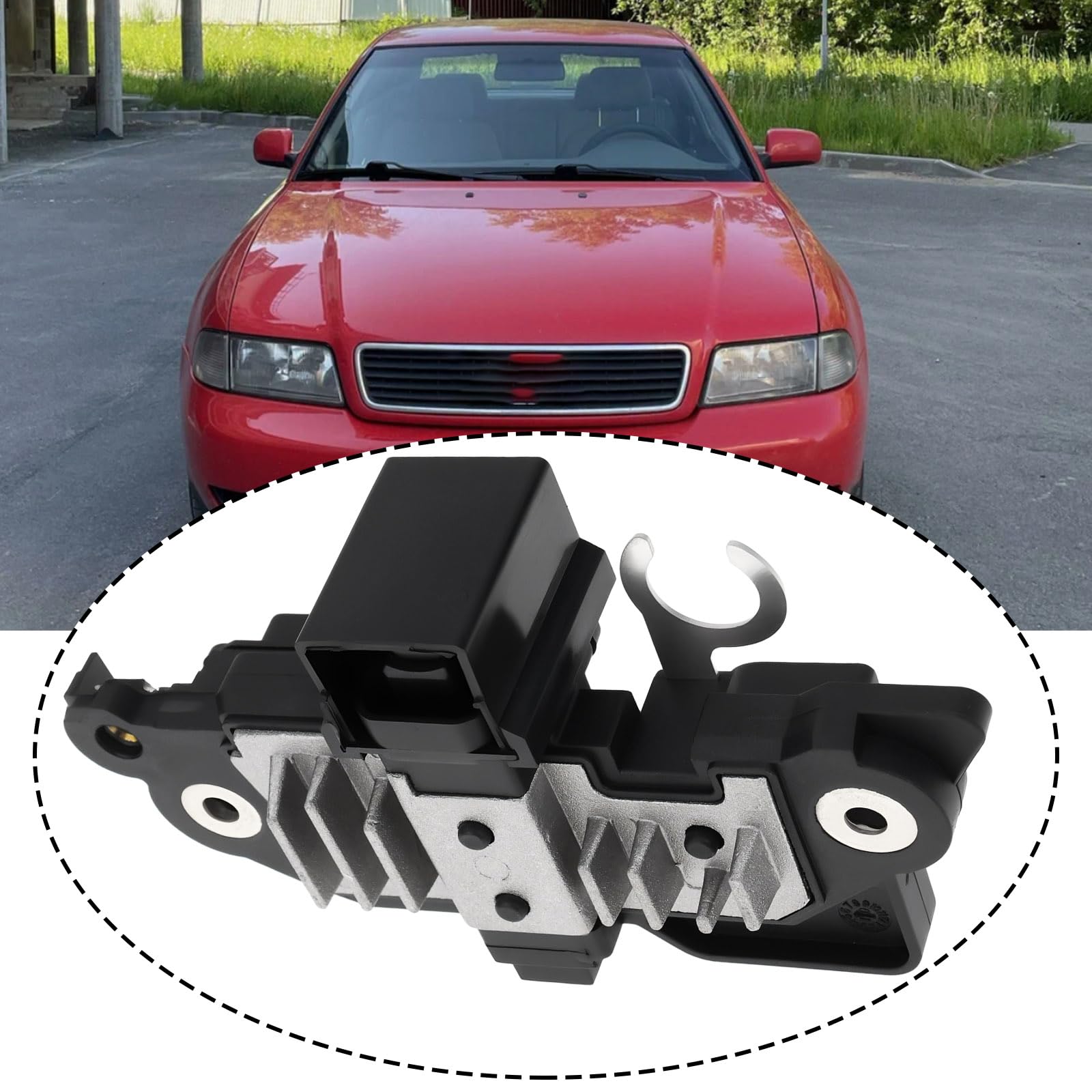 Regulador del Alternador F00M145225 VRB254 Compatible con Audi A4 B5 1994-2001 A6 C5 1997-2005