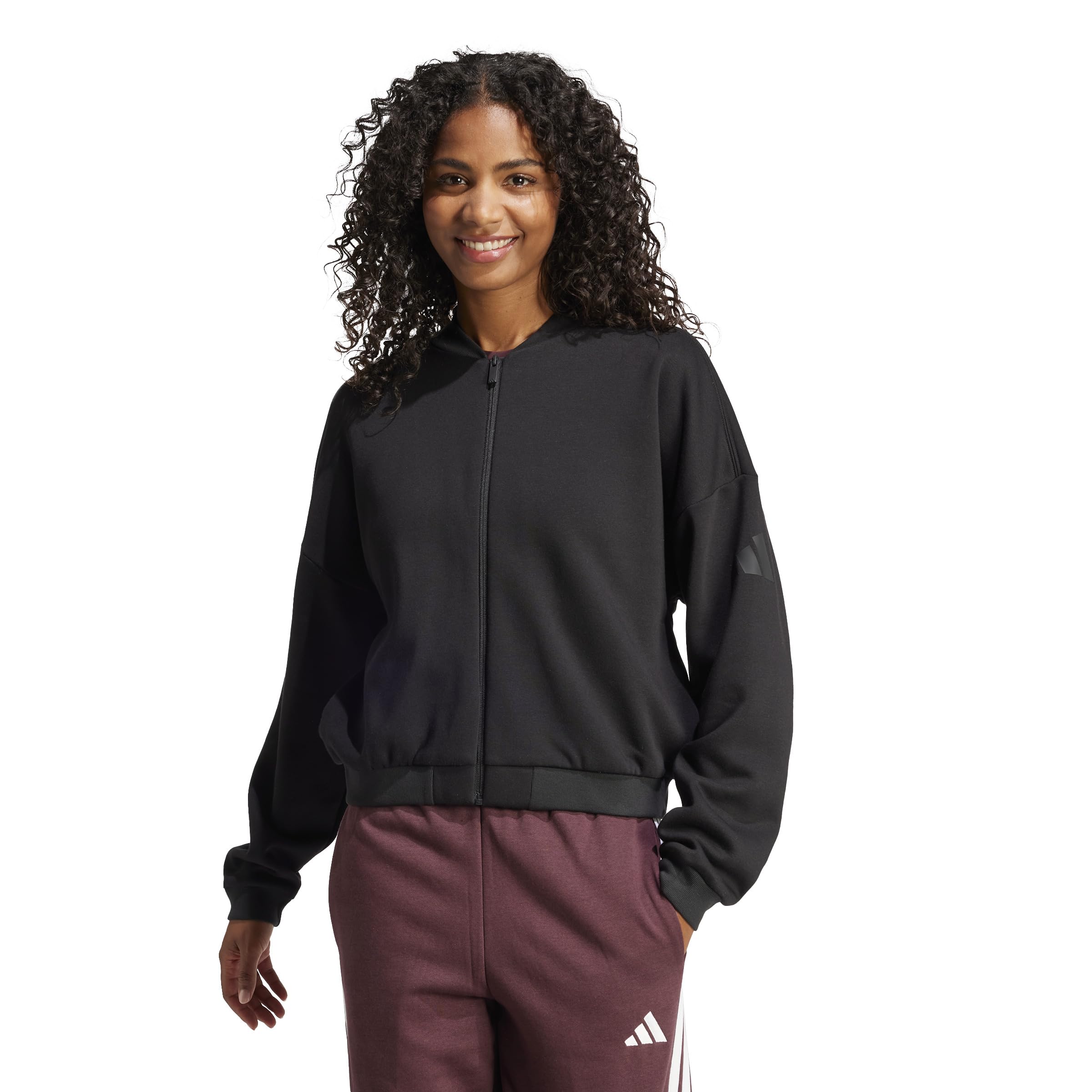 adidas Women Bomber Essentials Contemporary Logo