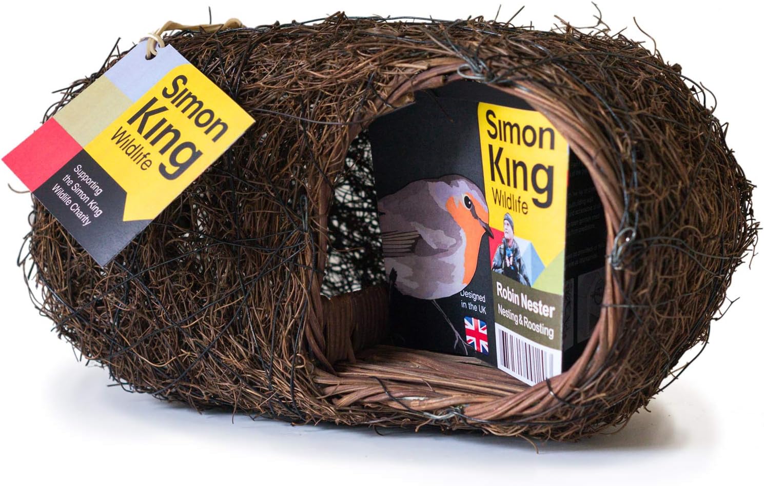 Wildlife World Simon King Secret Nester Bird Habitat Roosting Pocket