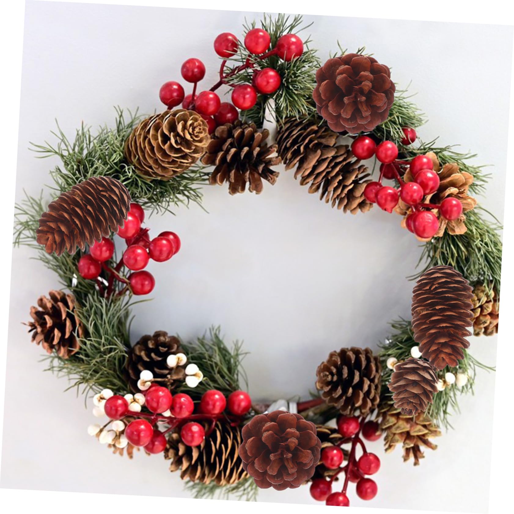 Ciieeo 120 Stück Teiliges Natürliche Mini-tannenzapfen Kleine Frostige Kiefernzapfen für Weihnachtsbaum Kranz Hochzeitsdeko Vielseitige Wiederverwendbare Winterdekoration