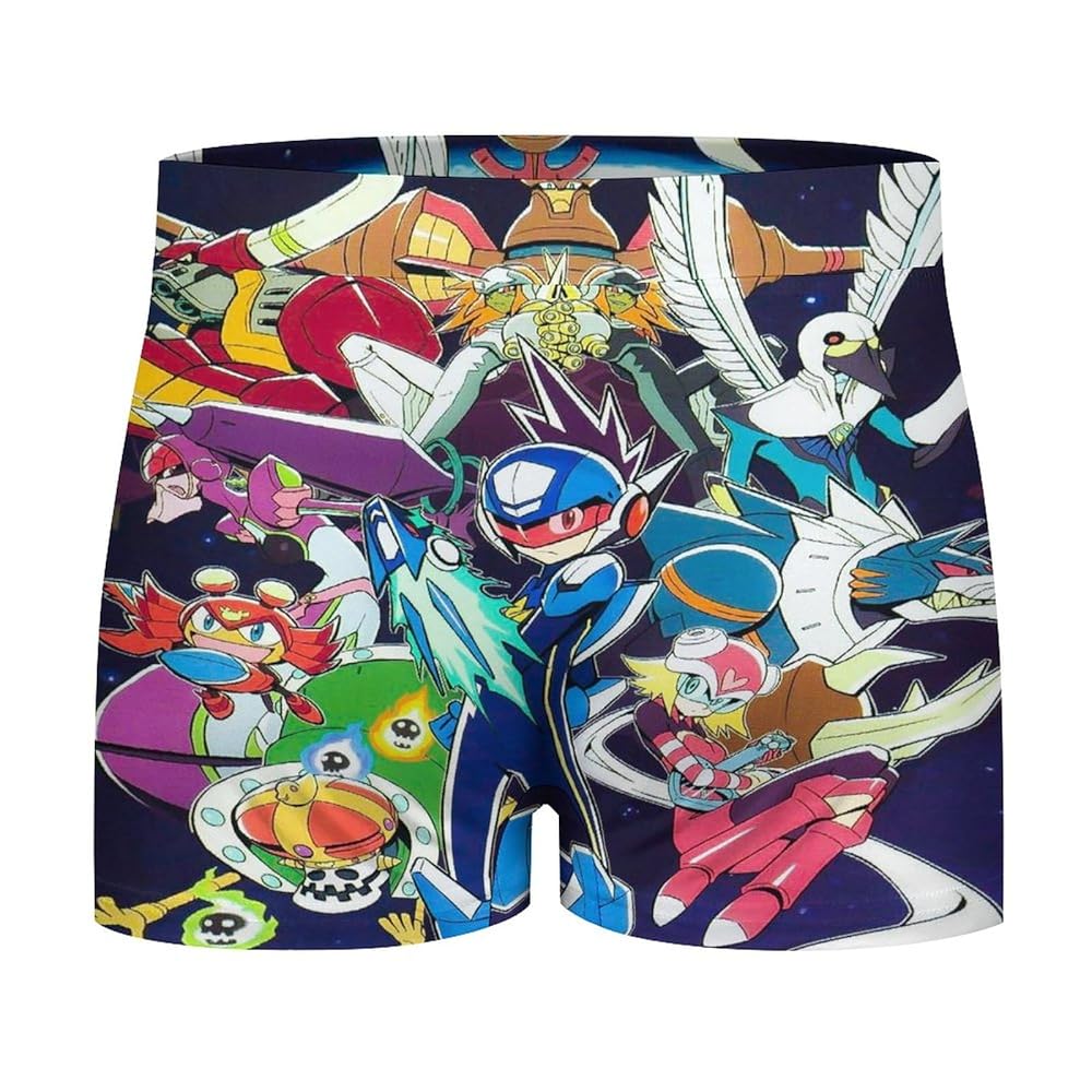 Amazon | [HONZO] ロックマンエグゼパンツ ブリーフ ブラ男性