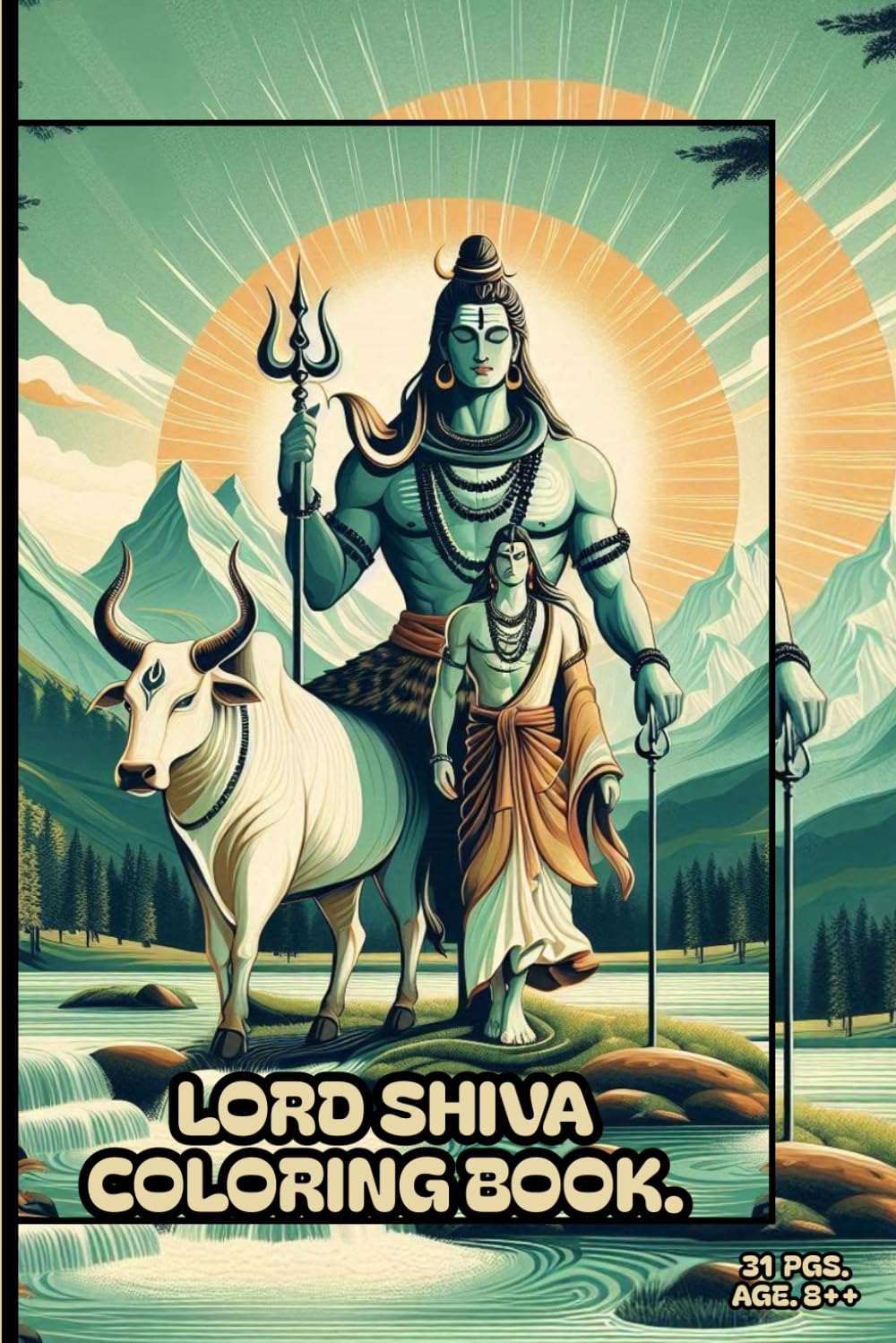 LORD SHIVA COLORING BOOK.