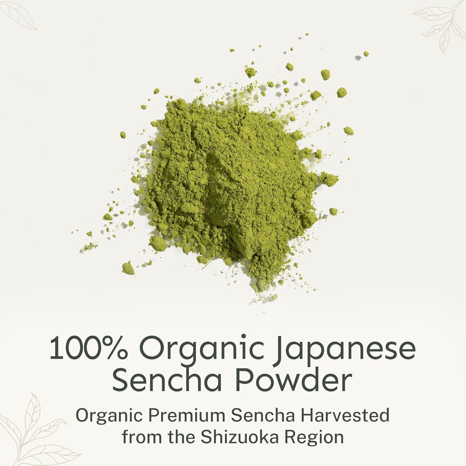 Yu Tea Organic Sencha Green Tea Powder, 30 Instant Packets | Rich in Antioxidants, EGCG, & L-Theanine | Pure Japanese First Harvest Leaf | Low Caffeine & Unsweetened | Single Serve Sticks