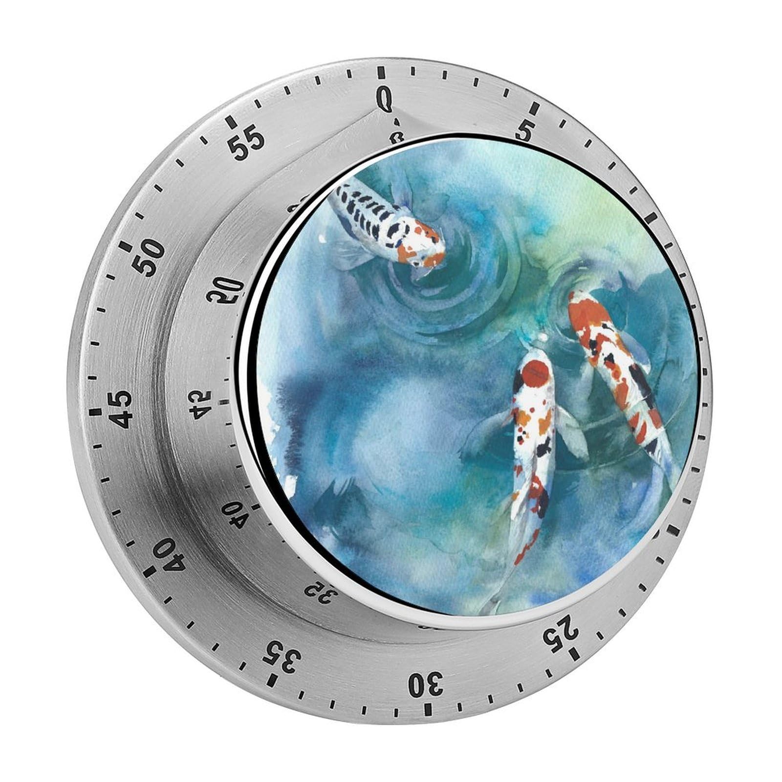 Japanese Fish Koi Mechanical Rotary Timer, Used for Daily Timing