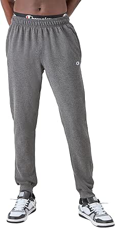 Champion Men's Powerblend, Fleece Jogger Sweatpants (Regular and Big &amp; Tall)