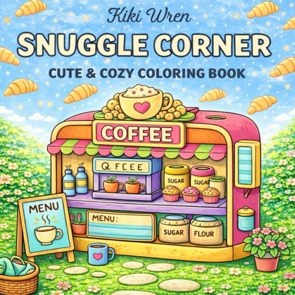 Snuggle Corner: Cute & Cozy Coloring Book