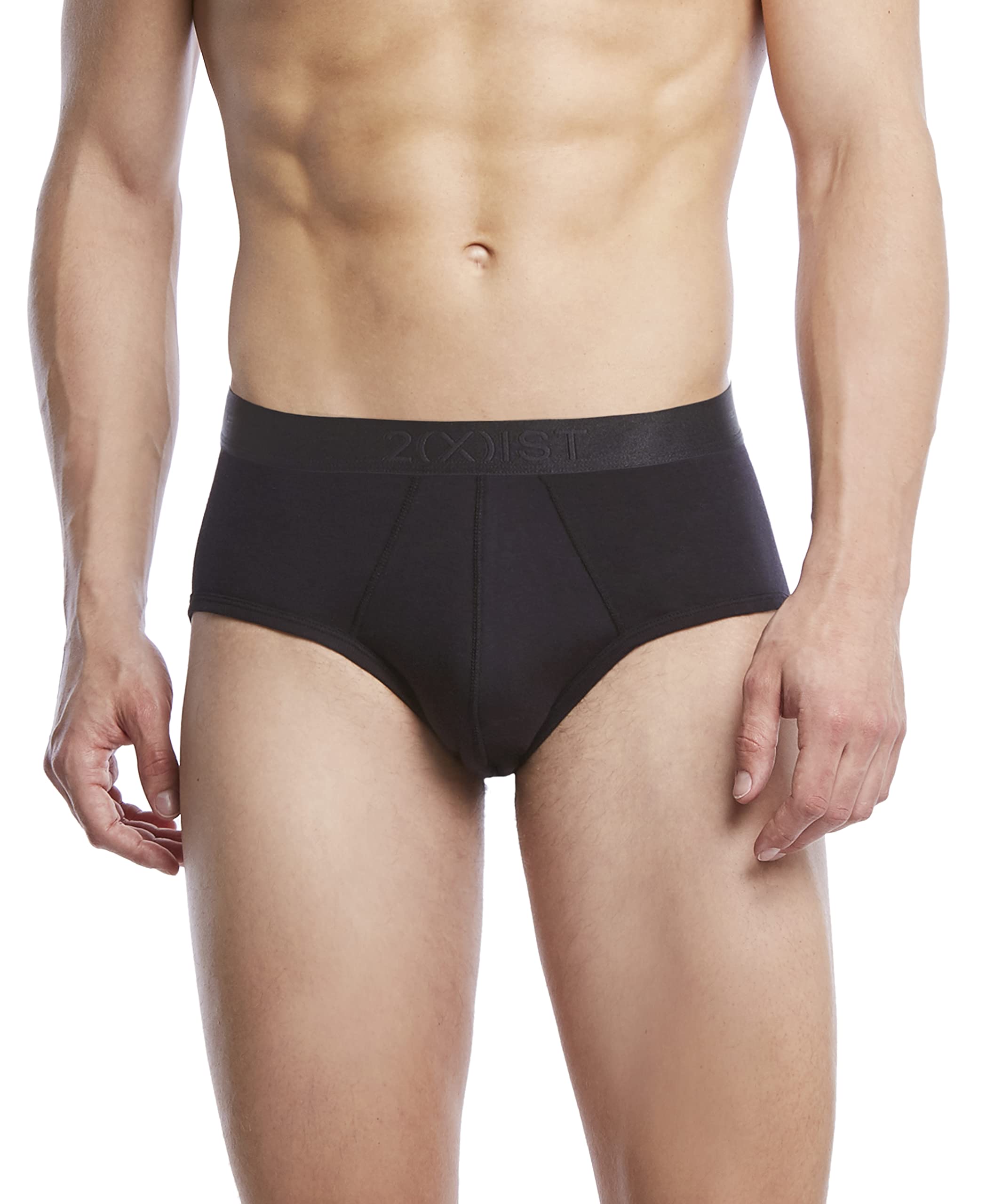 2(X) IST Men's Pima Cotton Contour Pouch Brief Briefs