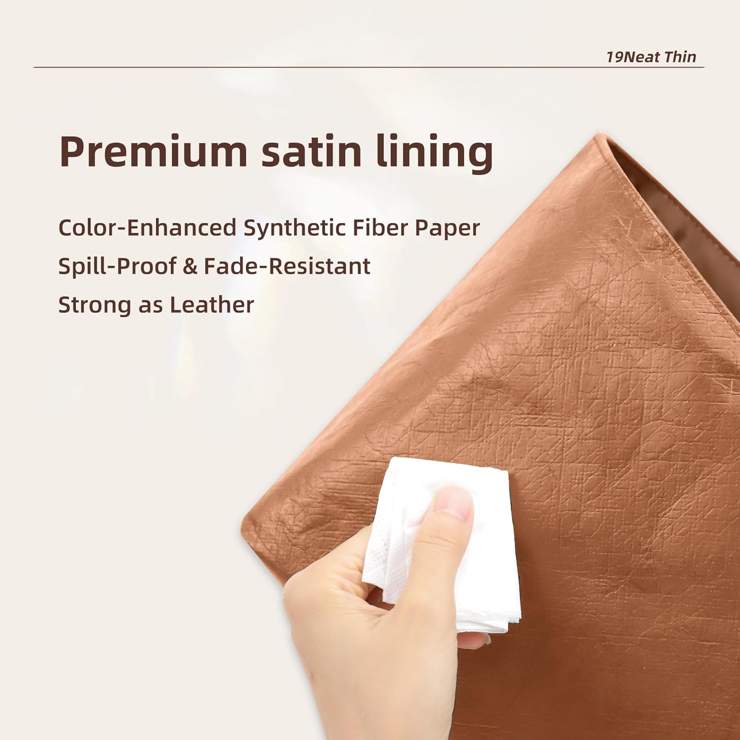 Lightweight Purse Insert, Waterproof Surface and Silky Satin Interior, Fit for Chelsea 30 Shoulder Bag (Gold)