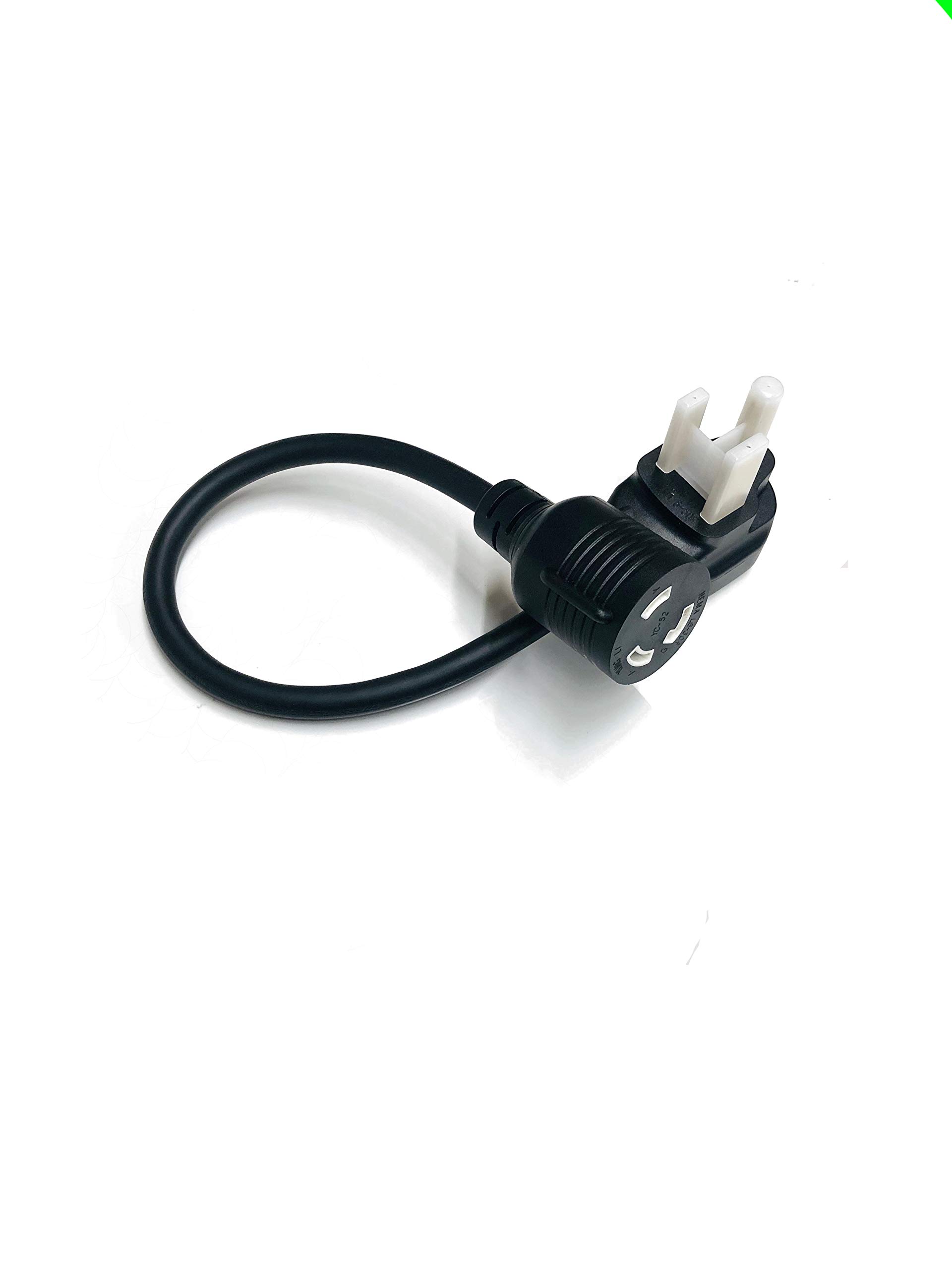NEMA 6-50P Plug to NEMA L6-30 Receptacle for PRIMECOM.TECH EV Charger (6-50P)