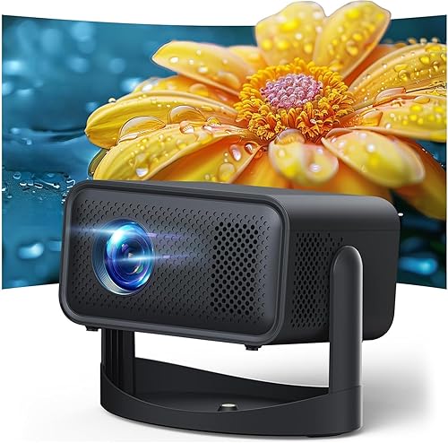 Miniatura 9 de Proyector con WiFi y Bluetooth, Proyector Nativo 1080P con Soporte 4K con Corrección Trapezoidal Vertical Automática, Proyector de Películas