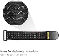Vista 2 de Trilancer Correas elásticas de cincha con tiras antideslizantes, 12 x 2 pulgadas (paquete de 8) correas de gancho y bucle multiusos resistentes