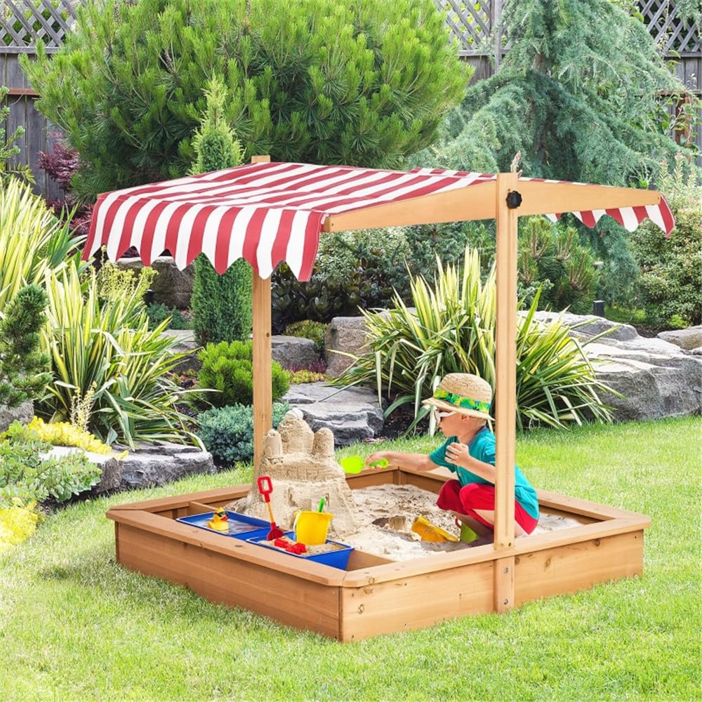 Grad HAGO Kids Wooden Sandbox