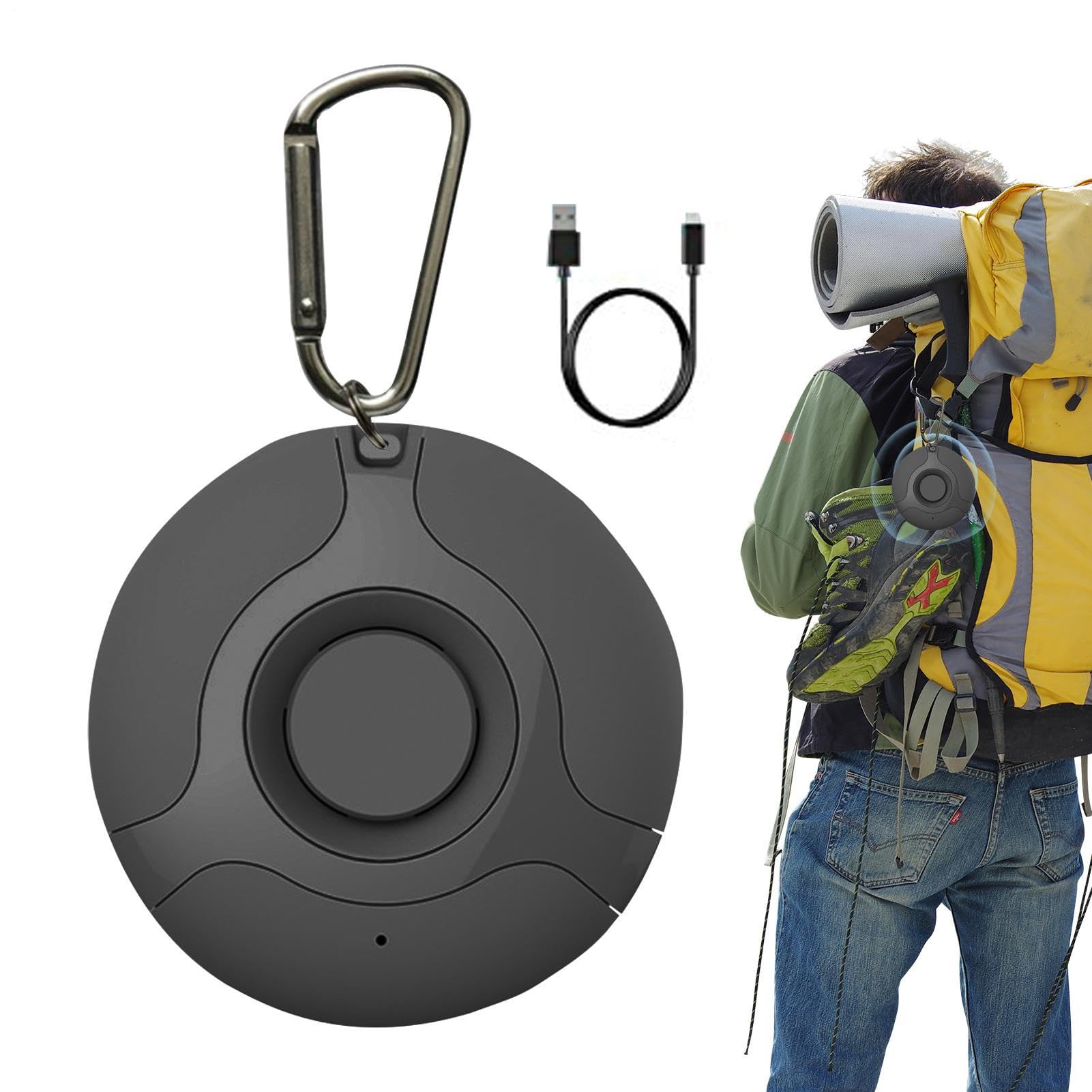Generico Scaccia Zecche Ad Ultrasuoni,Repellente per Pulci E Zecche Ad Ultrasuoni Senza Pulci | Repellenti Portatili per Topi Ad Ultrasuoni per attività Indoor E Outdoor, Campeggio, Alpinismo,