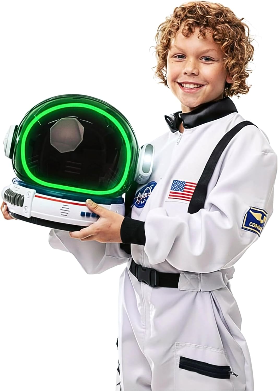 Astronaut Kids Costume with Helmet and Movable Visor