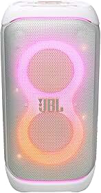 JBL, Caixa de Som Bluetooth, PartyBox Stage 320, Luzes Led, Entrada USB - Branca