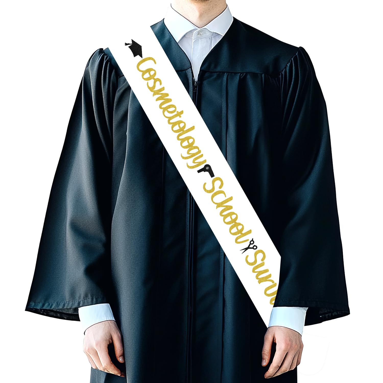 Amazon.com: Cosmetology School Survivor Graduation Sash Congrats Barber  Graduation Sash Hairdresser Theme Congratulations Finally Done 2026  Graduate Party Decorations for Class of 2026 Grad Party Suppiles : Home &  Kitchen