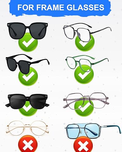 Miniatura 21 de 20 pares de almohadillas de nariz para lentes, almohadillas de nariz ultrafinas de 0.03 pulgadas antideslizantes, almohadillas adhesivas de nariz