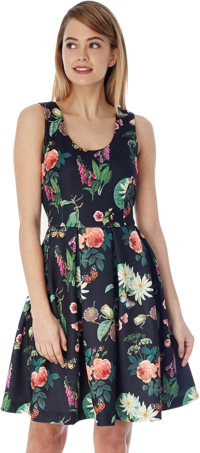 Yumi International Women's Botanical Posies Dress