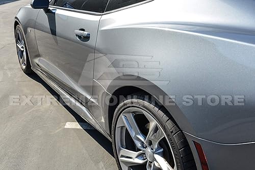 Miniatura 5 de Repuesto para modelos Chevrolet Camaro LT LS RS SS 2019 | Kit combinado de imprimación de plástico ABS estilo ZL1, faldas laterales divisoras de