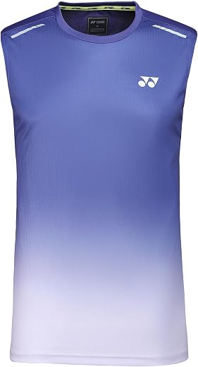 YONEX Comfort Club 8 Sleeveless Round Neck T-Shirt 3000- Sustainable Performance |TruDry Moisture-Wicking | Cool, Dry and ...