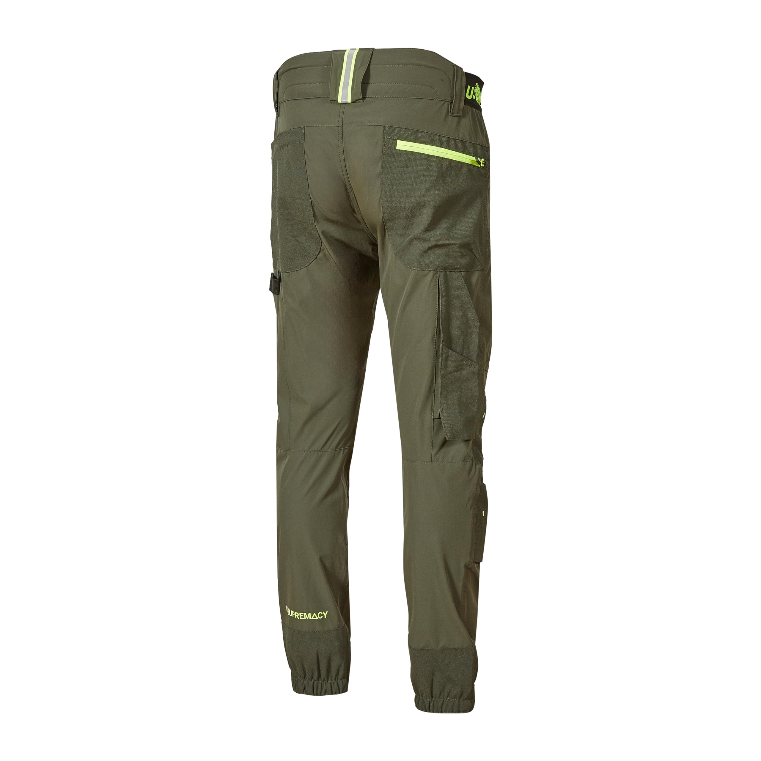 U Power Verde Oscuro Zapatos de Seguridad y contra Incendios Hombre