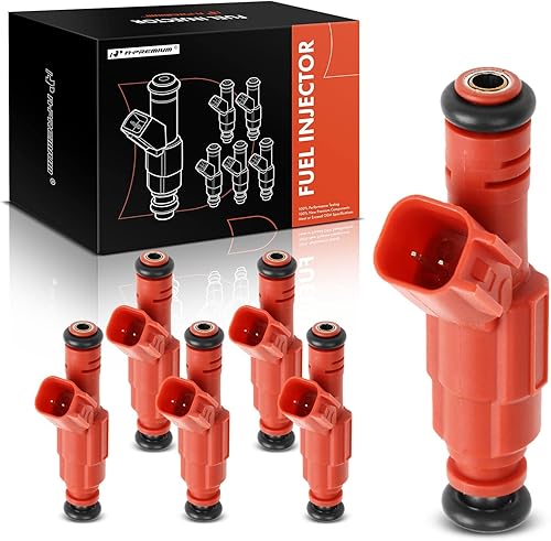 A-Premium Inyectores de combustible compatibles con Dodge Dakota 2000-2003, Ram 1500 2000-2001, Ram 1500 Van 2000-2003, Ram 2500 Van 2001, 3.9L,