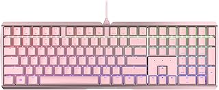 CHERRY MX BOARD 3.0 S, Mechanical Gaming Keyboard with RGB Illumination, US-International Layout (QWERTY), Durable Aluminium Frame, MX Silent RED Switches, Wired, Pink