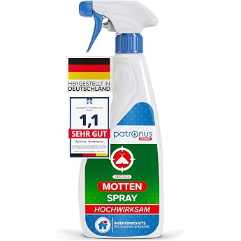 Patronus Moth Spray [500 ml] - Highly Effective Repellent Against Clothes Moths