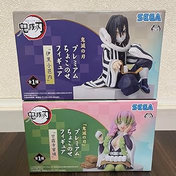 Amazon.co.jp: 鬼滅 ちょこのせフィギュア 甘露寺蜜璃 伊黒小芭