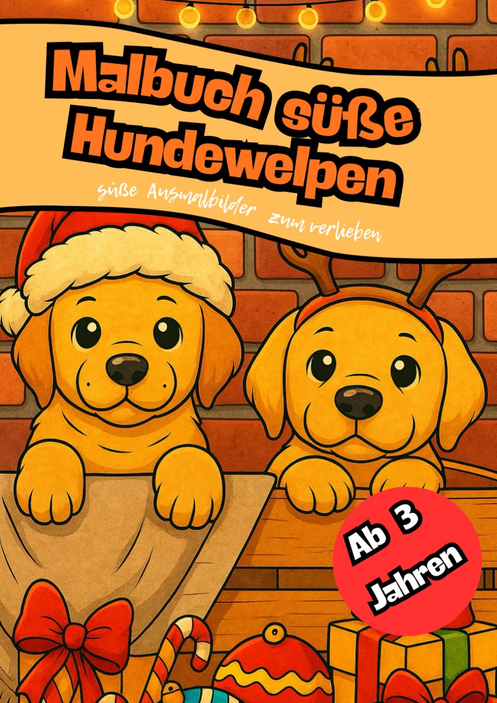 Mein süßes Welpen-Malbuch – Jahreszeiten & Feste: Lustige Hundemotive zu Karneval, Ostern, Urlaub, Herbst, Halloween & Weihnachten: Kreativer Malspaß ... auszumalende Hundemotive für das ganze Jahr