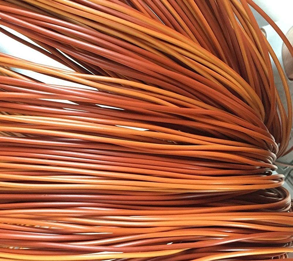 Oudini F 500G Rattan Weaving Material, 2.5Mm Plastic Rattan Or Knit Repair Plastic Pe Wicker Repair Material/F/1Pcs