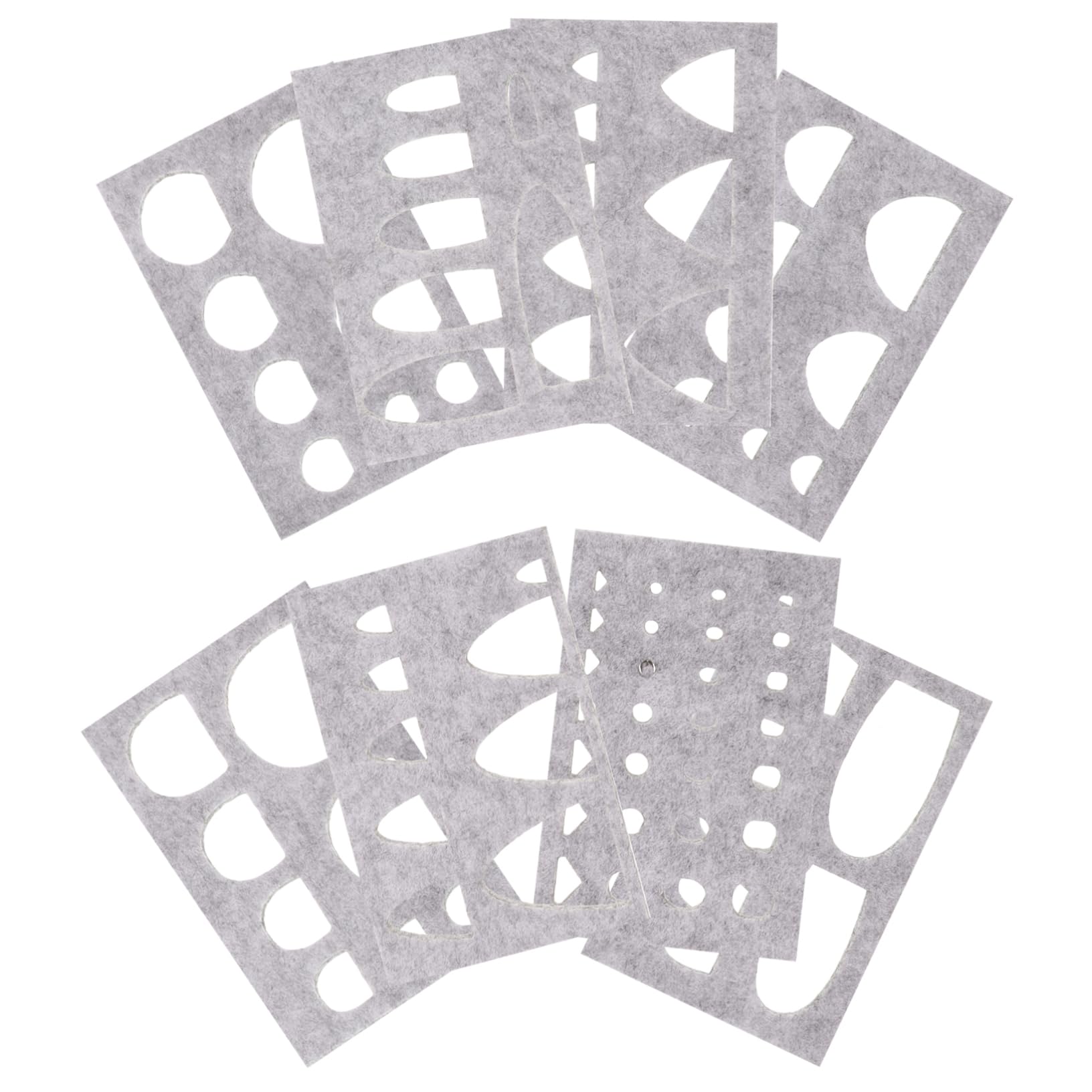 DOITOOL 1 Set Needle Felting Template Unique Animal Shapes Craft Tool for Felt Projects Easy to Use for Beginners for Handicraft Enthusiasts