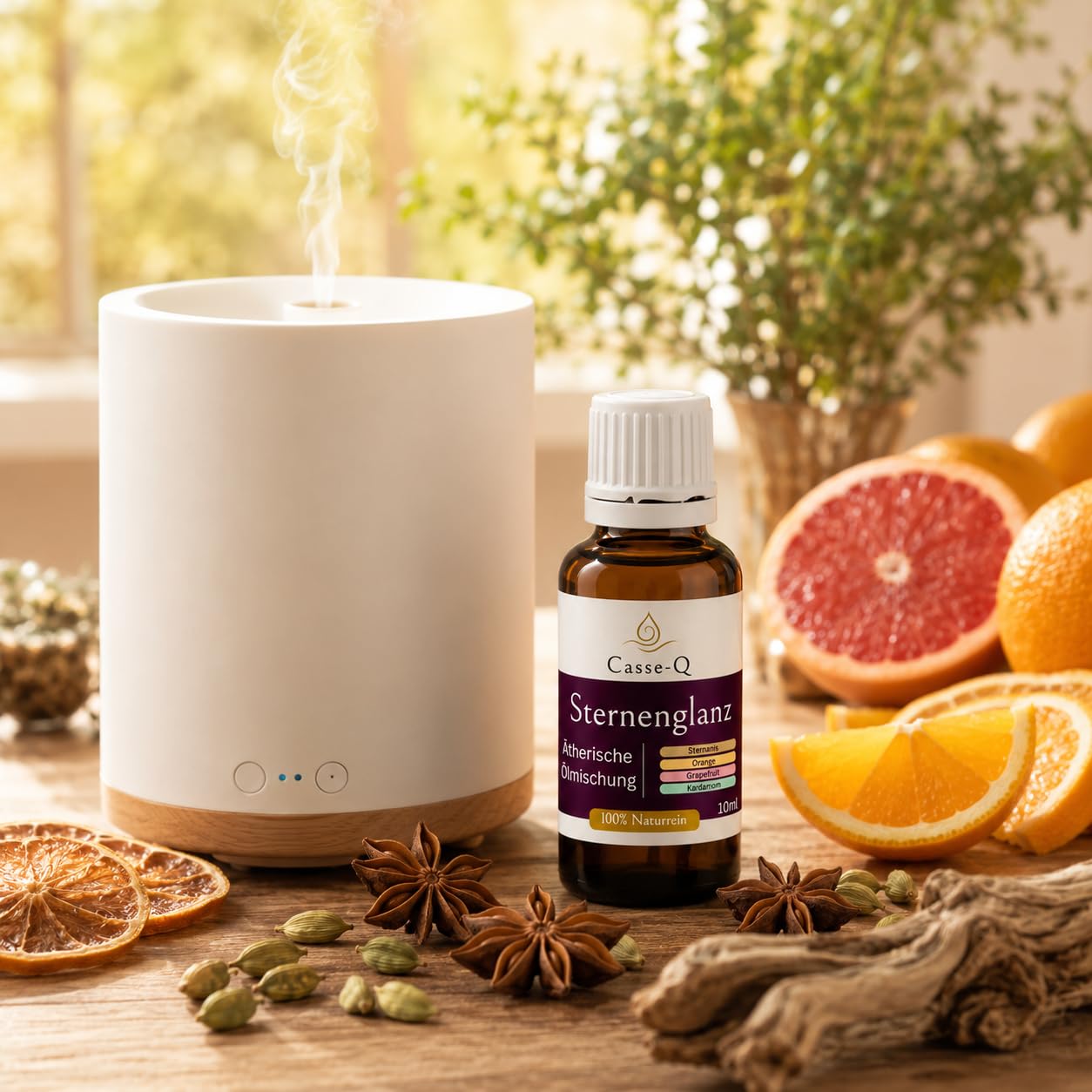 Starglanz 100 ml – Huile essentielle parfumée pour la joie, l'élégance et le parfum festif et épicé
