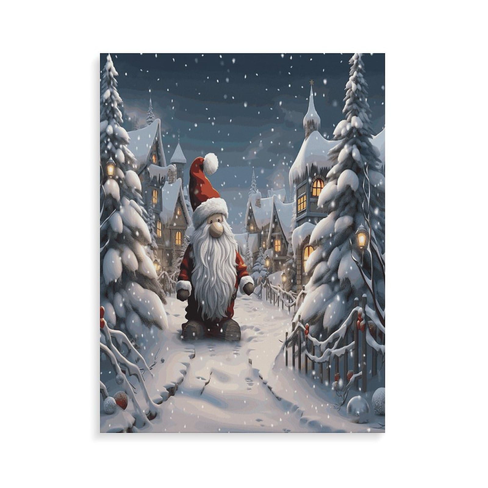 LPAGBCNU Malen nach Zahlen für Erwachsene, Anfänger, Erwachsene, Malen nach Zahlen, Kits auf Leinwand, Acryl-Ölfarben, Malerei mit Pinseln, für Geschenk, Heimdekoration, Wanddekoration