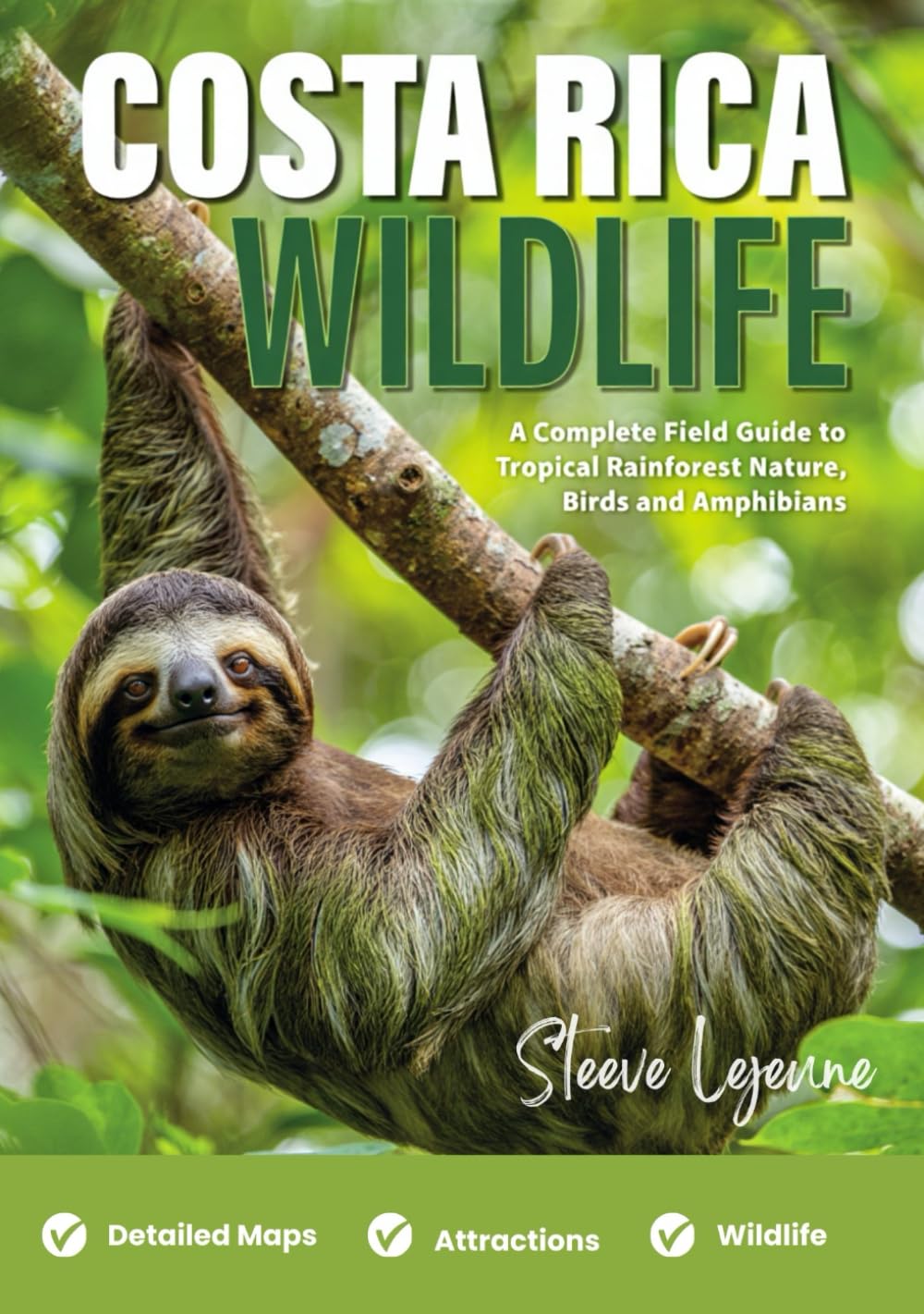 Costa Rica Wildlife: A Complete Field Guide to Tropical Rainforest Nature, Birds and Amphibians      Paperback – February 20, 2026