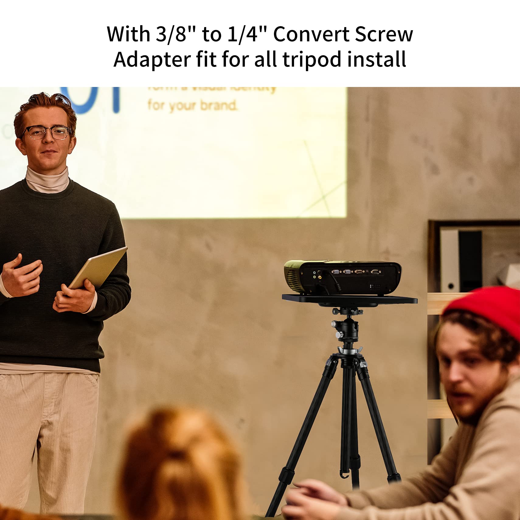 Selens-ノートブック パレット プロジェクター トレイ ホルダー アルミニウム コンピューター PC タブレットスタンド 写真アクセサリー用の調整可能な三脚 : Selens (セレンス) 写真撮影用ノートパソコン