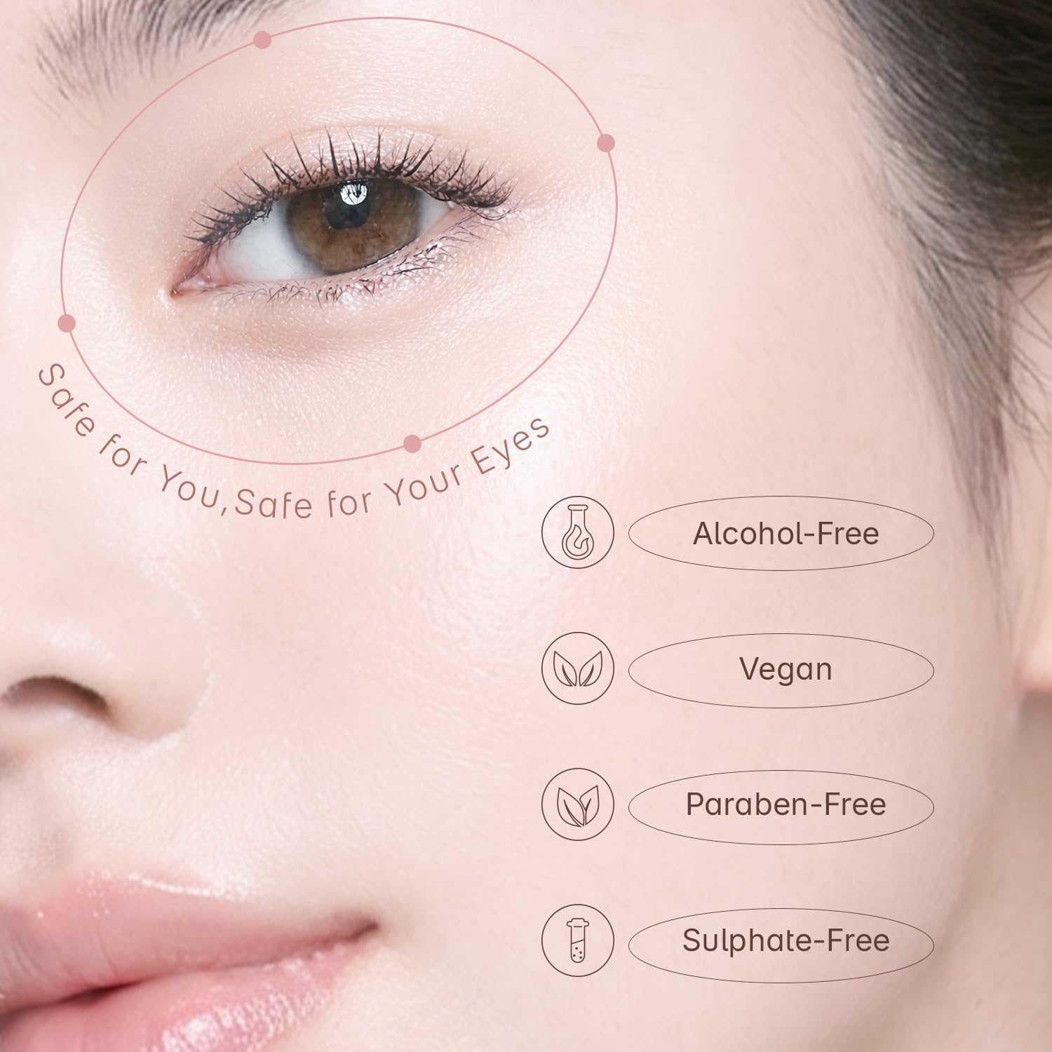 Seoulskin Bende per occhi a copertura completa, trattano occhiaie, linee sottili e rughe, copertura a 360° per idratazione, rassodante ed elasticità, cerotti per occhi pigri e gonfi, con niacinamide