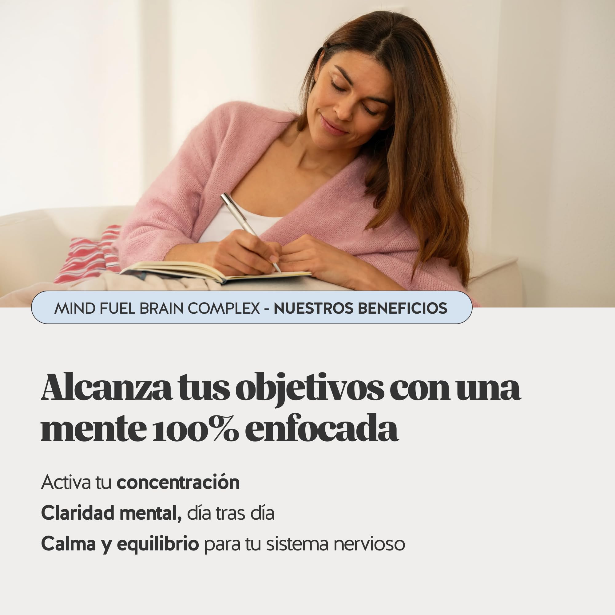 Gummies Concentración & Vitalidad – Ginseng, Ginkgo, L-Teanina, Vitaminas B6, B12, C & Niacina – 90 unidades (3 Meses), Vegano, Sin Azúcar, Bears with Benefits