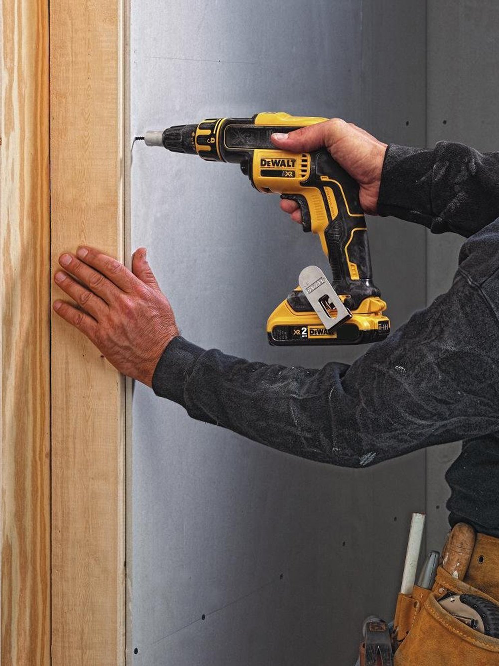 DeWalt DCF620D2-QW - Atornillador panel y eso sin escobillas XR de 18 V con batería Li-Ion 2, 0 Ah y maletín TSTAK