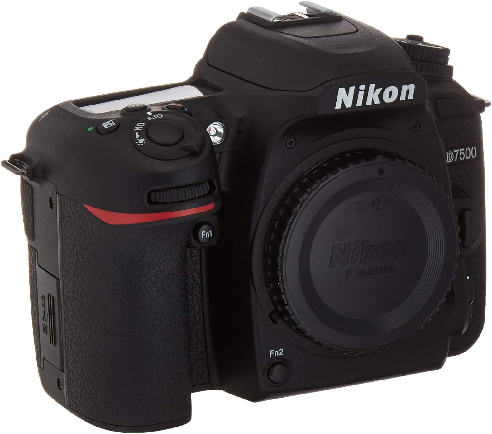 Nikon D7500 Body Renewed Digital SLR Camera, 3.2in, Black