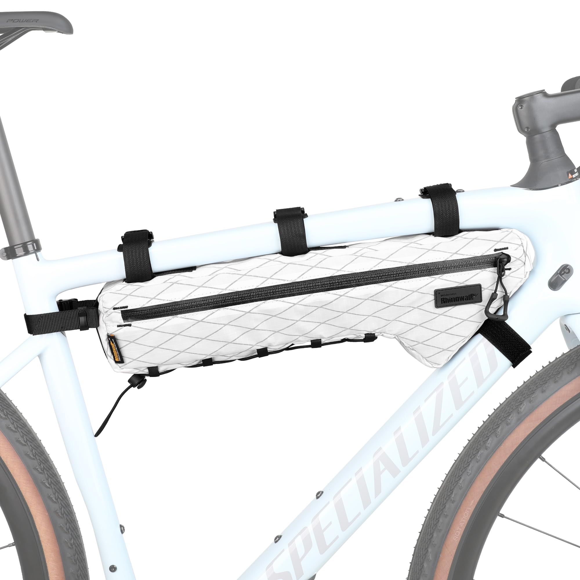 Rhinowalk Bicycle Handlebar Bag, Front Pocket, Bicycle Bag Storage Bag with Shoulder Strap for Road Bike, Mountain Bike, Cycling, Travel